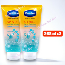Vaseline Extra Cooling Sunscreen Serum Body Sun Serum SPF50 , PA   265ml x2