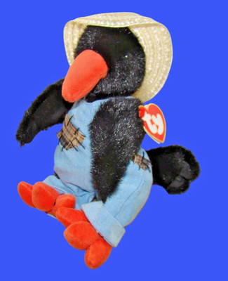Ty Checkers King Me Panda PVC Pellets 1993 Attic Treasures