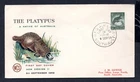 Australia - 1959 1s Platypus Definitive WCS First Day Cover