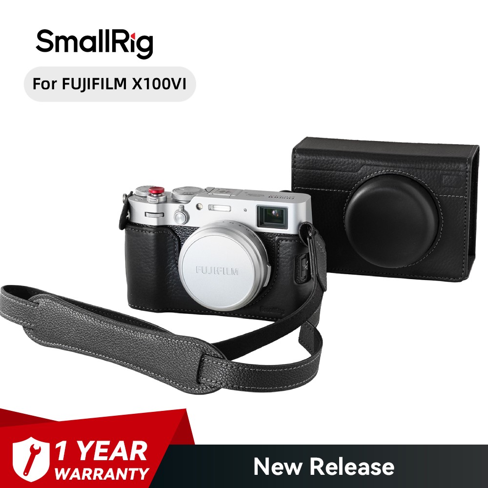 SmallRig  Leather Case Kit for FUJIFILM X100VI, Including Leather Half Case