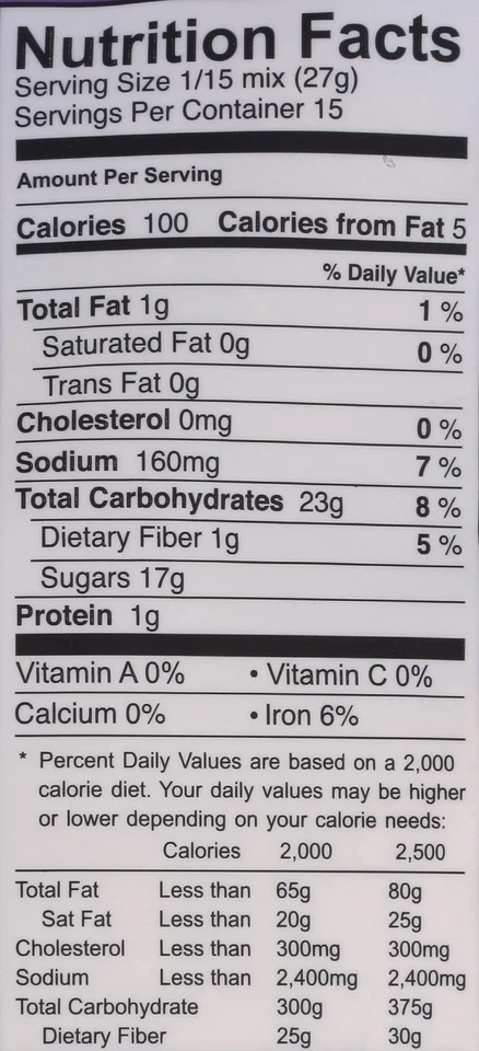 Brownie Chocolate Cup4Cup Mix 14,25 oz (paquete de 6) Foto 4 de 4