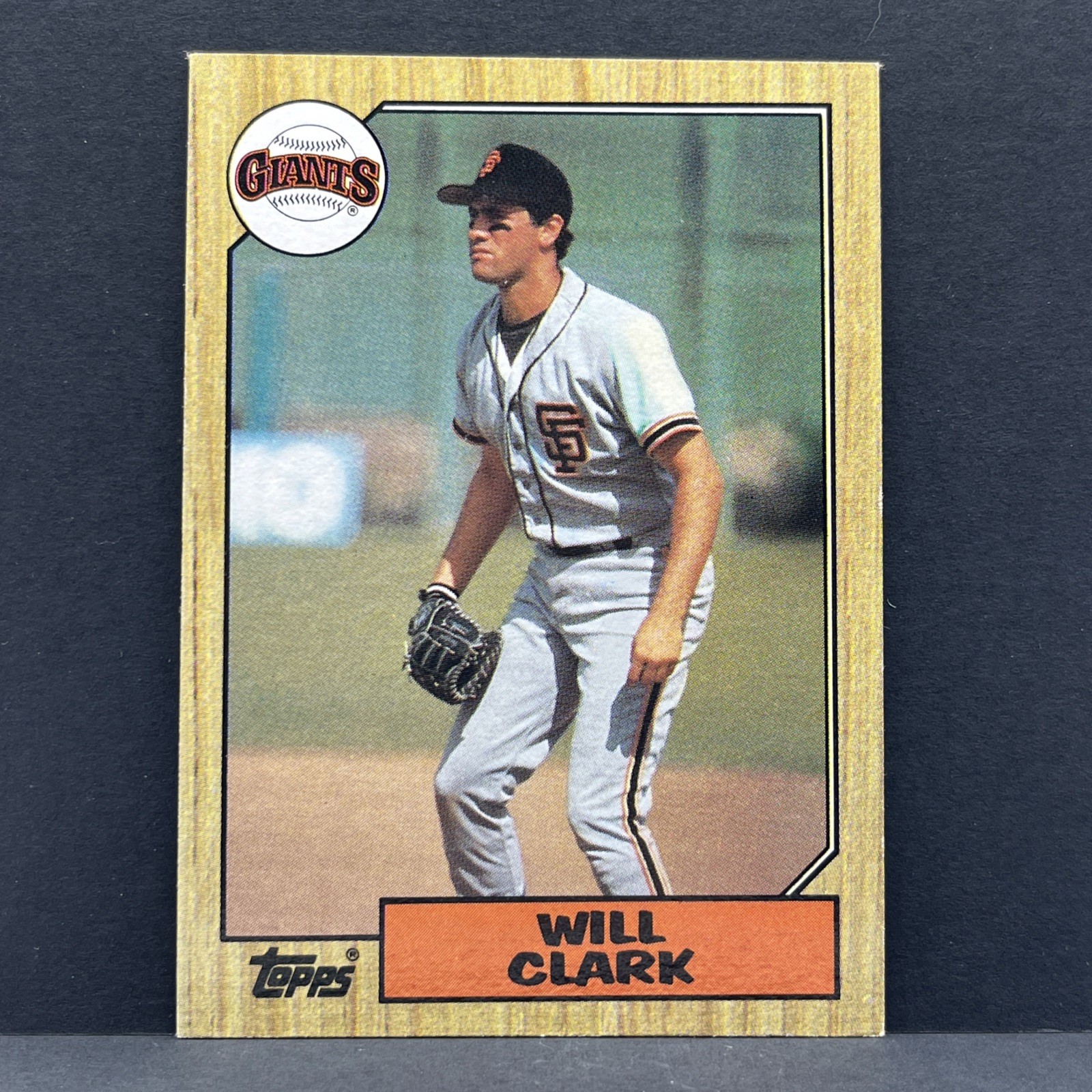 1987 Topps Will Clark #420 (RC) San Francisco Giants