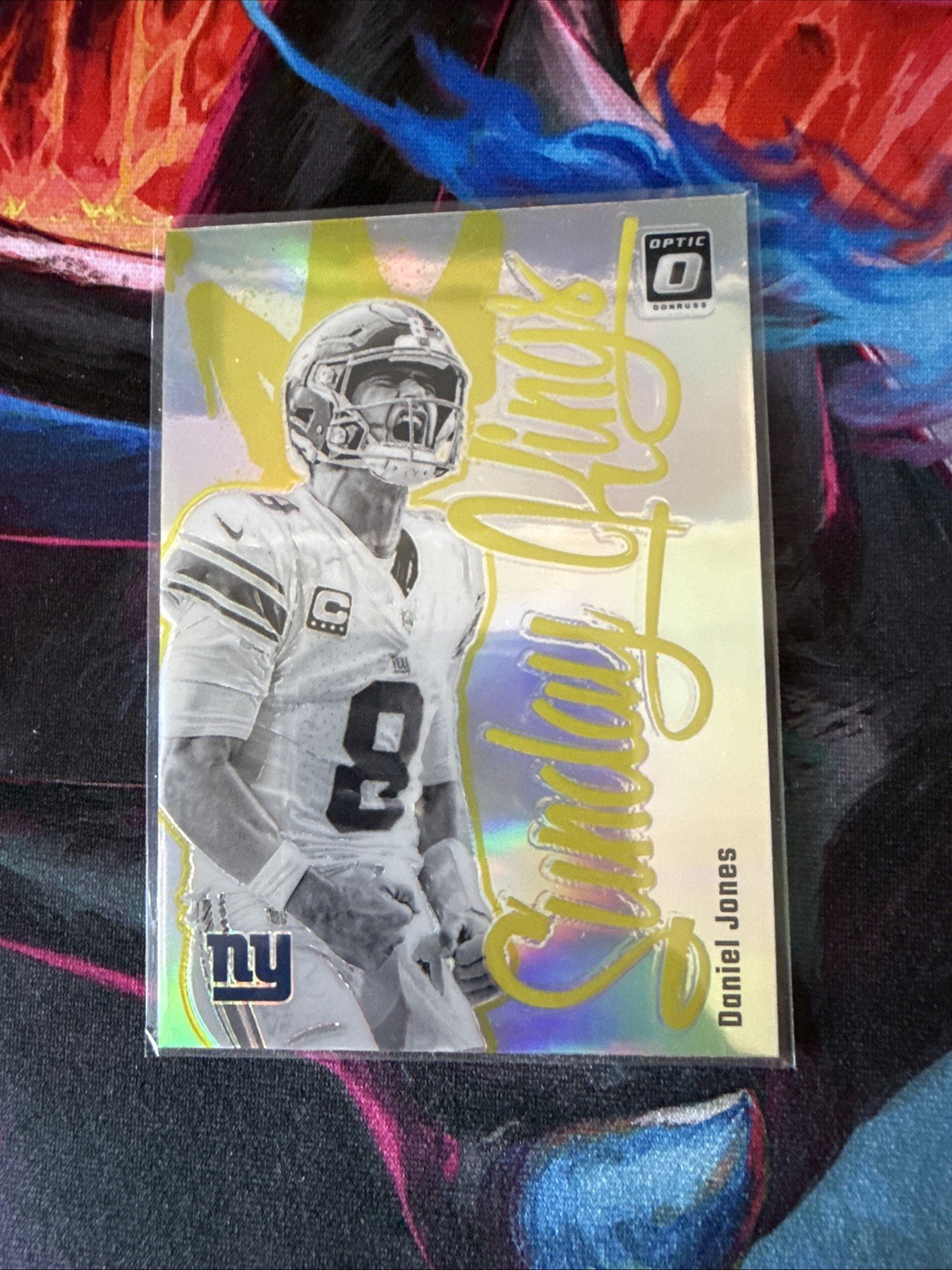 2024 Donruss Optic Daniel Jones Sunday Kings SP Case Hit #29 Giants