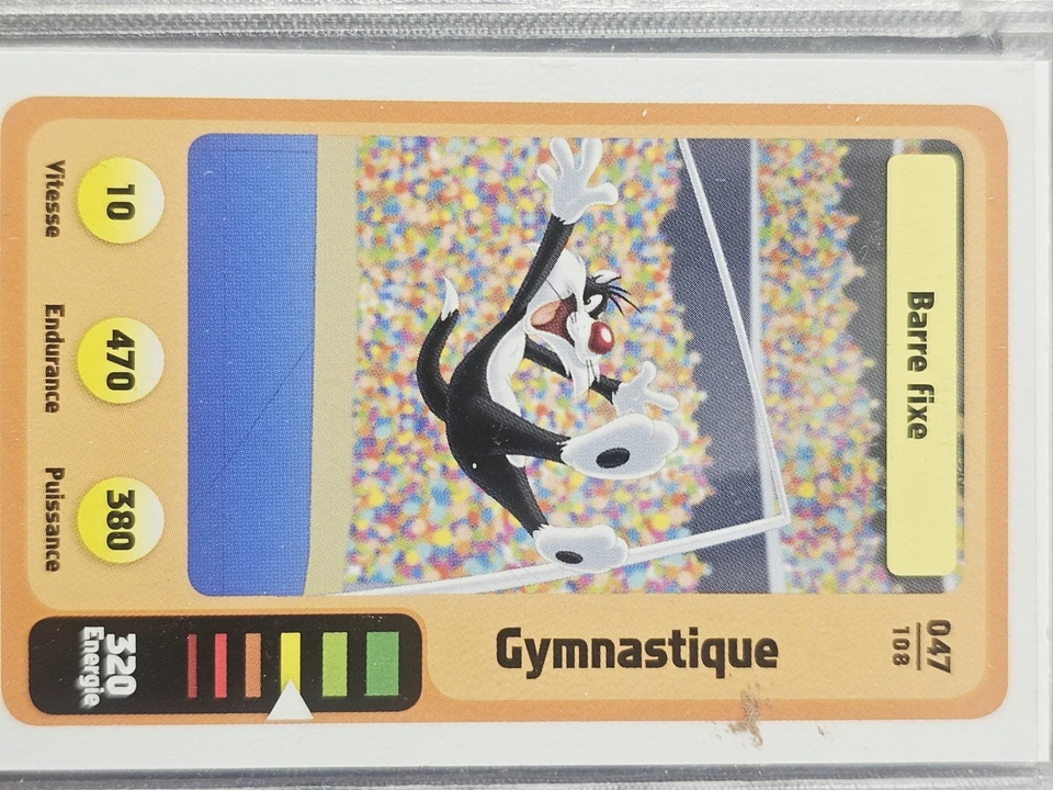 Carte à collectionner Looney Tunes Gymnastique barres fixes N°047 - Photo 1/1