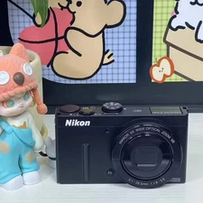 Nikon COOLPIX P340 12.0MP 5x Optical Zoom Compact Digital Camera 90% New Black