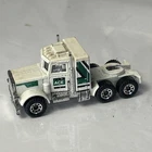 1981 Matchbox White ACE Peterbilt Semi Tractor Truck 1/64 Lesney England - READ