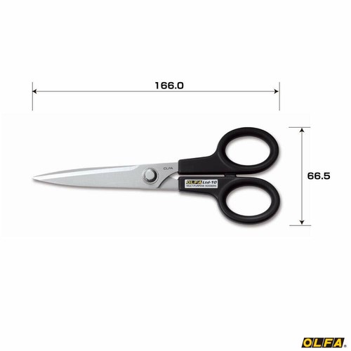 Tijeras multipropósito limitadas OLFA Ltd-10 hechas en Japón importación envío gratuito - Imagen 2 de 4