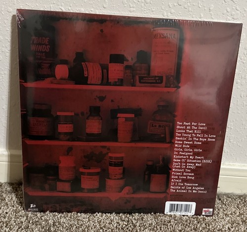 Motley Crue Greatest Hits Walmart Exclusive Red Smoke Vinyl 2 LP New Sealed - Picture 2 of 4