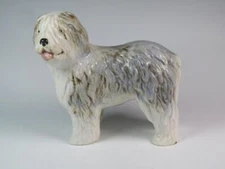 Vintage COOPERCRAFT China Old English Sheepdog Figurine 1960s