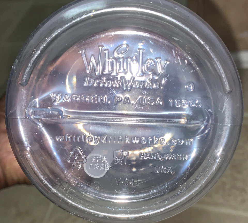 Lego Land 15" copo plástico recarregável com palha Whirley sem BPA 600ml vermelho EUA - Imagem 4 de 4