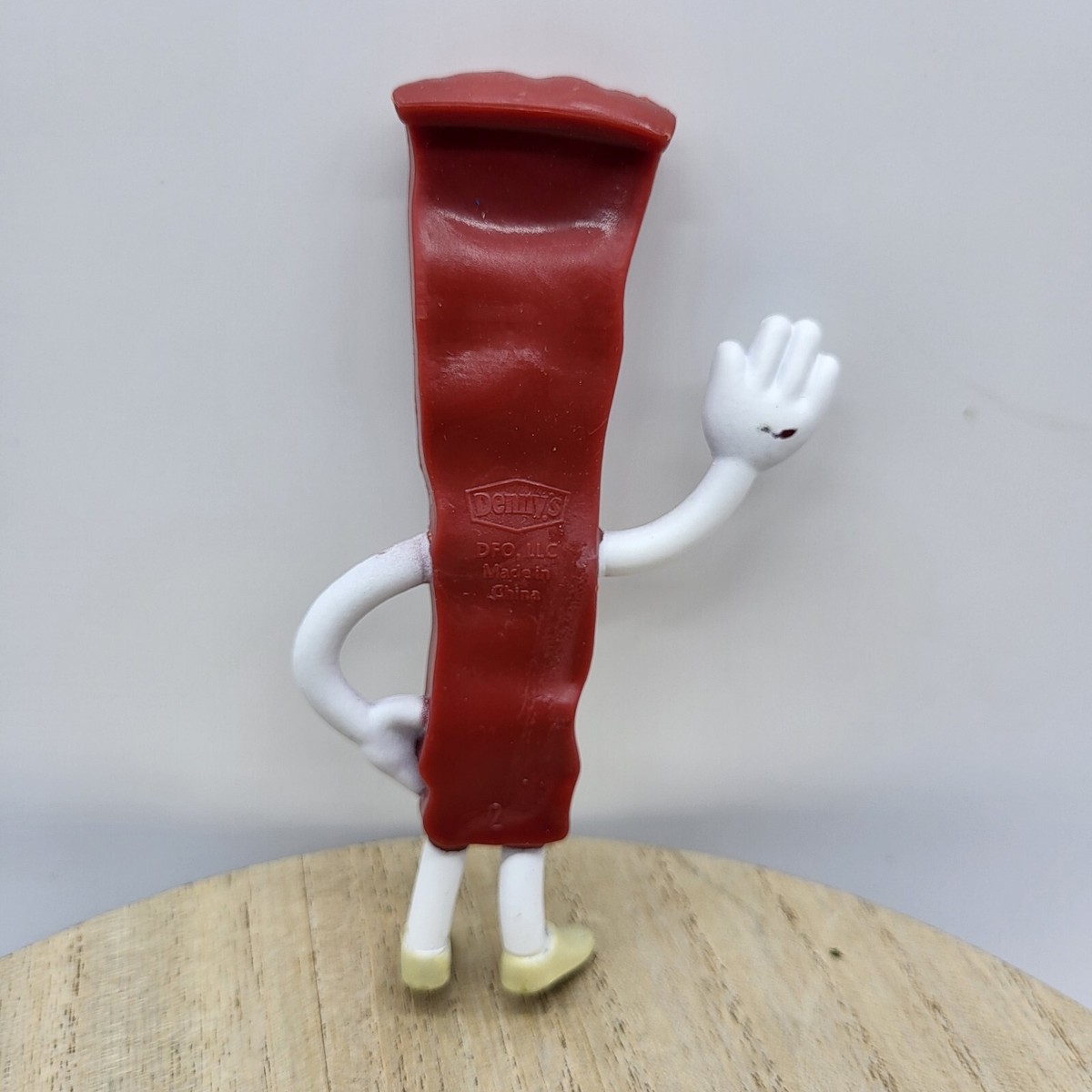 Denny's Grand Slam Bacon PVC Figure Promotional Toy Promo | eBay