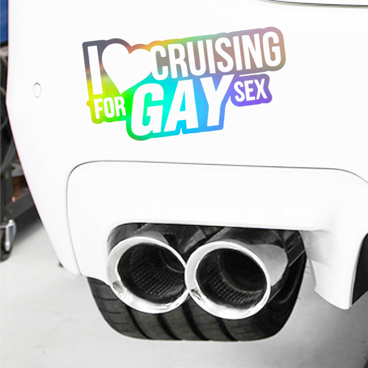 Gay Cruising In Cars 2X I Love Cruising for Gay Sex Car Window Door Laptop Bumper Vinyl Decal Sticker | eBay