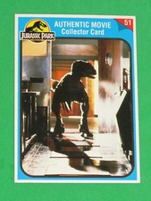 JURASSIC PARK SERIES 2 KENNER ACTION FIGURE PROMO CARD #51 "JAWS" JACKSON!