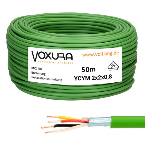 Lapp Unitronic BUS CAN Busleitung, 10 Meter, 2x2x0,34 Mm², Geschirmt, Violett – Für Sichere Datenübertragung