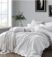SWIFT HOME Duvet Cover Set FULL/QUEEN White