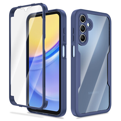For Samsung A15/A16/A17 5G Case - Shockproof with Built-in Screen Protector