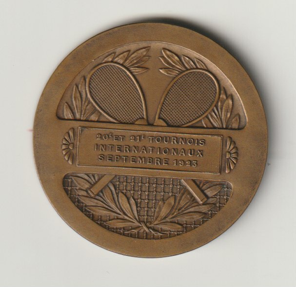 Médaille Bronze – Lawn Tennis Club Le Touquet 1926 – Tournois Internationaux 41mm