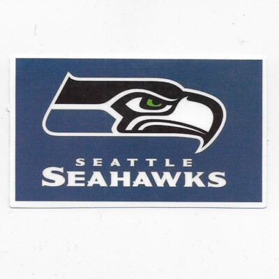 Seattle Seahawks Aufkleber / Sticker, NFL American Football, 8 x 5 cm, Neu