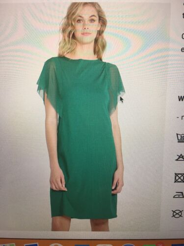 WOLFORD MIRANDA DRESS IN DARK JADE - SIZE S - UK 10/12 - NEW - RRP £195 - Picture 2 of 12