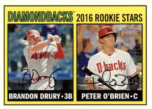 2016 Heritage Base, Minor, Purple, Refractors, Chrome and Insert Singles - Picture 8 of 203