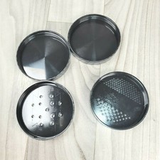 Magic Bullet LIDS Replacement Parts LOT of 4 2 Shaker Tops, 2 Stay-Fresh Lids 