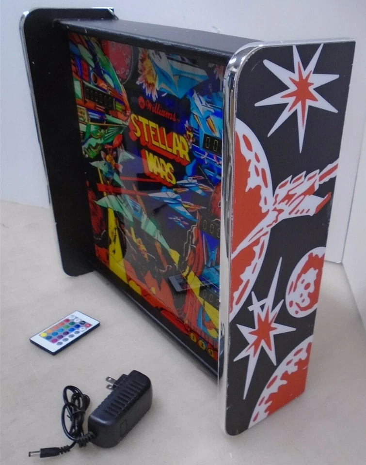 Williams Stellar Wars Pinball Head LED Display light box - Image 2 of 4