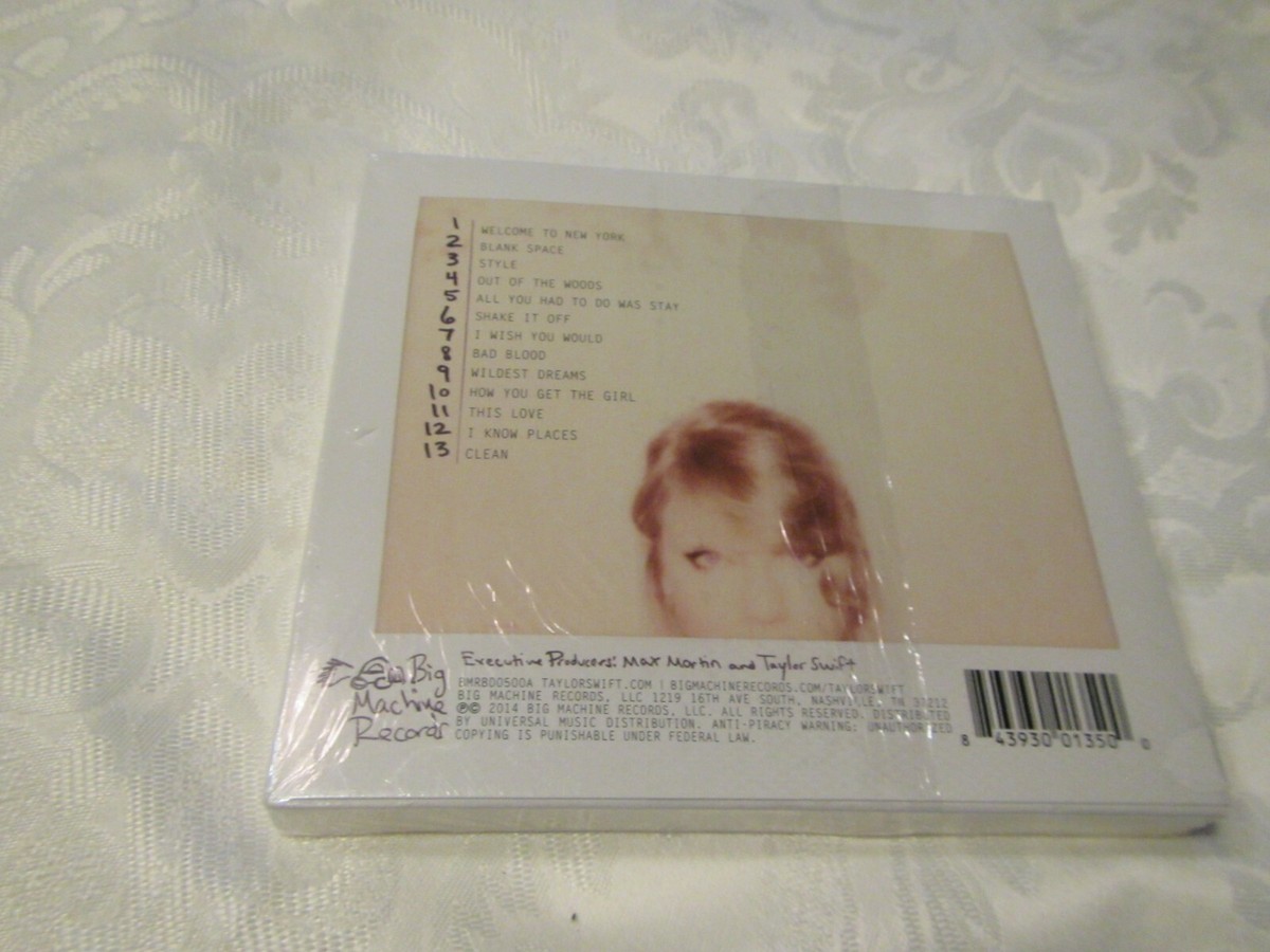SEALED MEET TAYLOR 1989 Audio CD Taylor Swift Big Machine Records