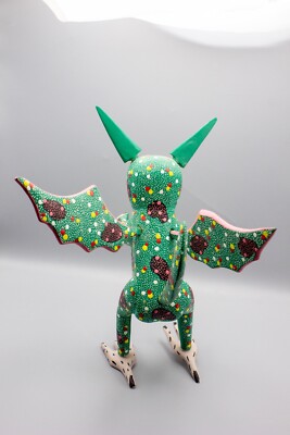 Mythical Creature Wood Carved large 1 foot Oaxacan Alebrije Pedro