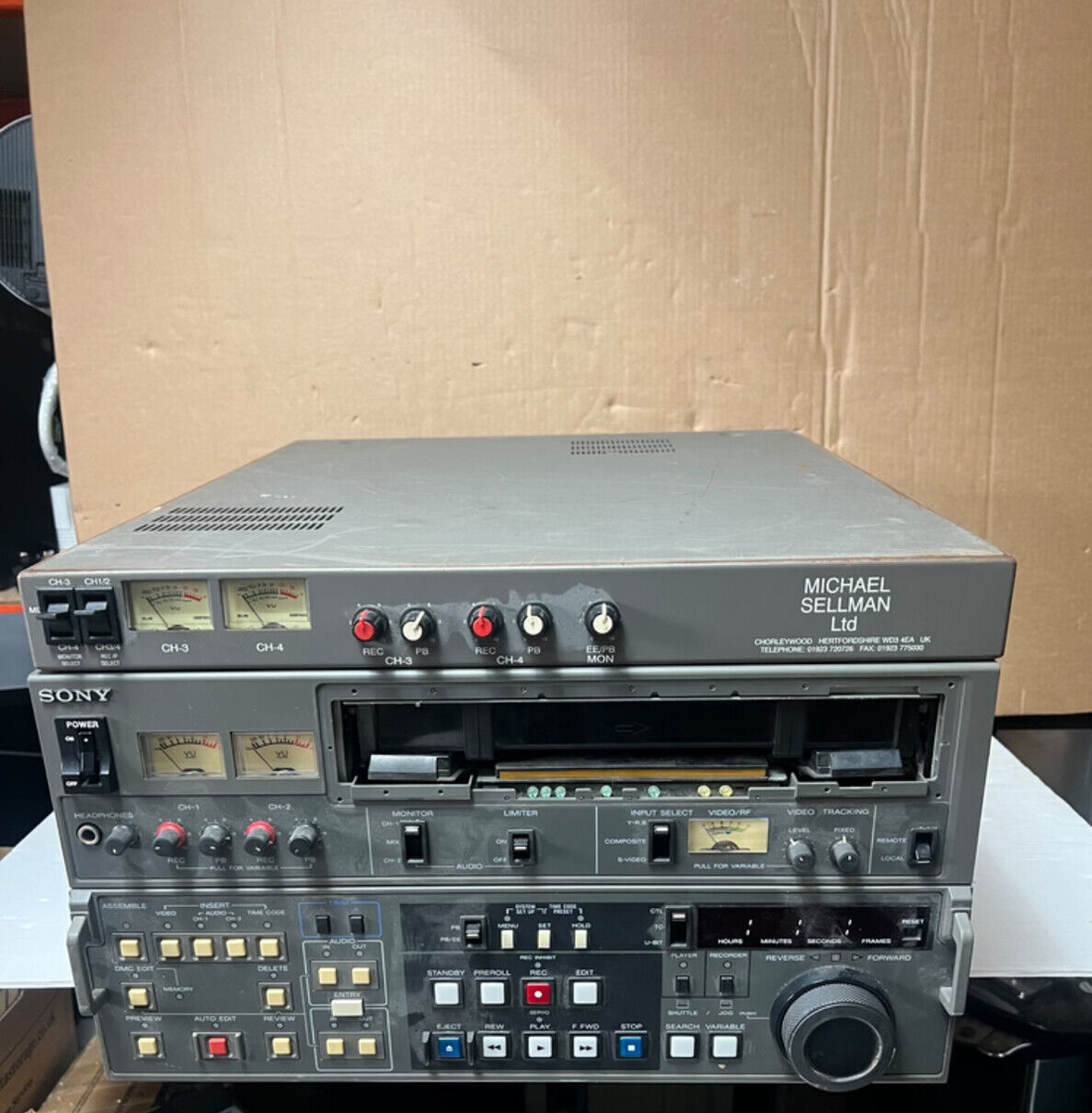 Sony PVW-2800P Betacam SP Video Cassette Player Recorder - Ref