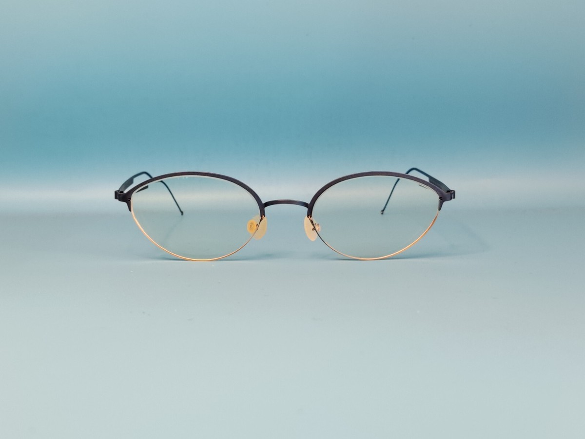 VINTAGE LINDBERG 4100 STRIP TITANIUM EYEGLASSES FRAME MADE  display picture 3