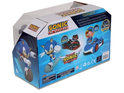 Sonic The Hedgehog Team Sonic Racing 2.4 Ghz Turbo RC New Box Damage - Picture 4 of 5