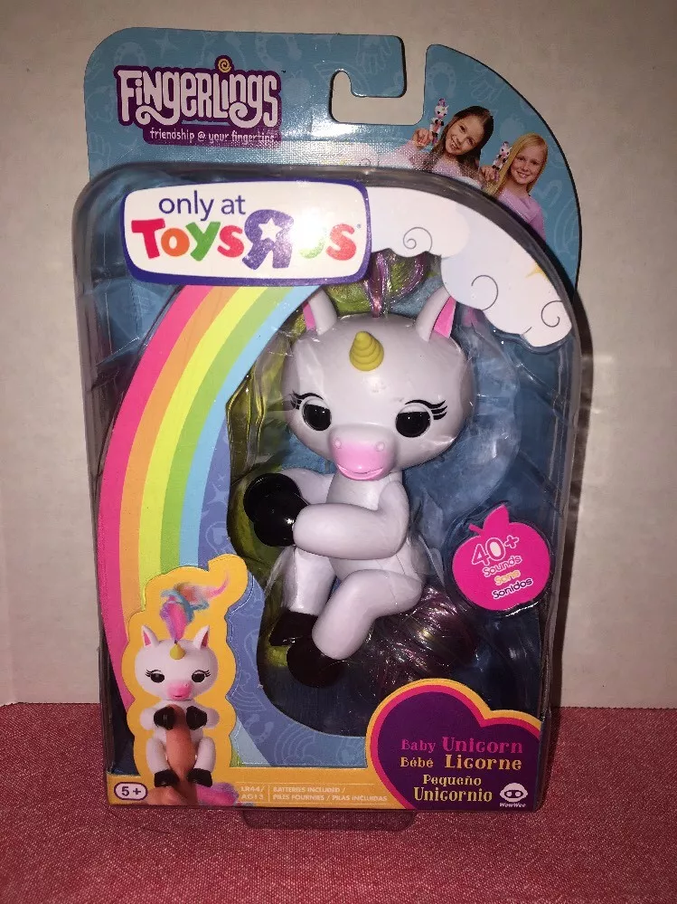 NEW~FINGERLINGS BABY UNICORN GIGI~Toys R Us Exclusive~Fingerling