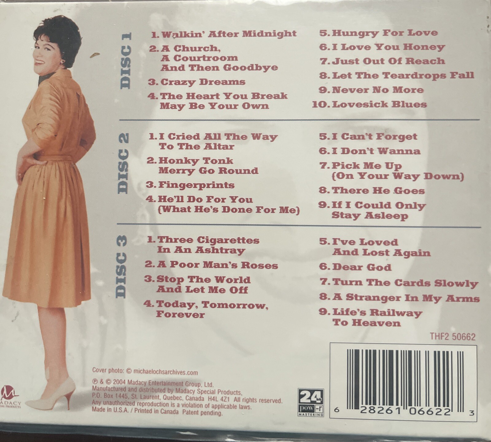 Patsy Cline: The Collection [Box] by Patsy Cline (CD, Nov-2004, 3 Discs ...
