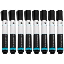 8x Permanentmarker Permanent-Marker Filzstift...