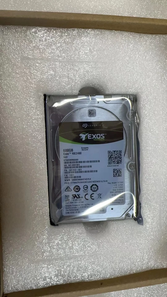 New Seagate ST600MM0099 600GB 10K RPM 12GB/S SAS 2.5" HDD HARD DRIVE - Image 3 of 4