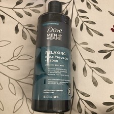 Dove Men Care Relaxing Hydrating Body Wash Eucalyptus Oil Cedar 18 OZ