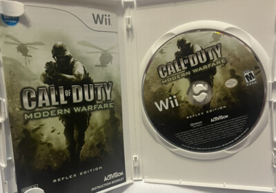 Nintendo Wii Call of Duty: Modern Warfare, Reflex Edition Complete