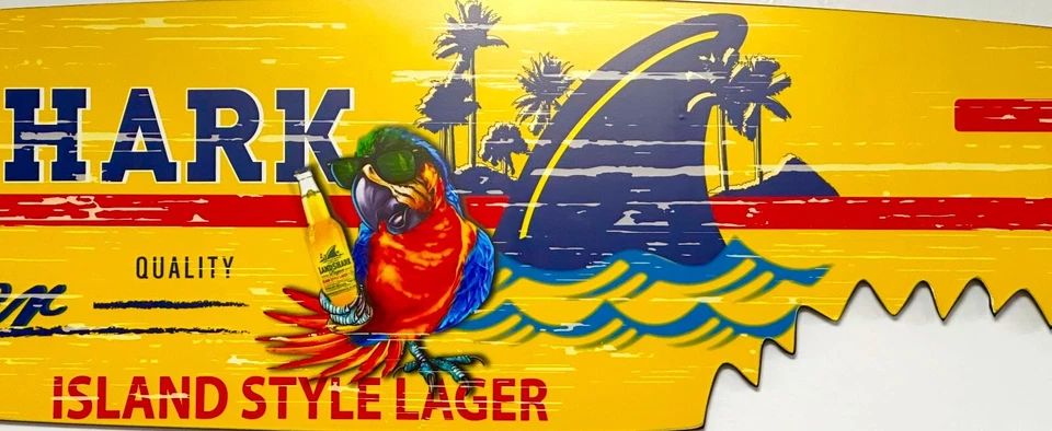 Tabla de surf LandShark Parrot 6 pies - NUEVA (solo uso en interiores) Foto 2 de 3