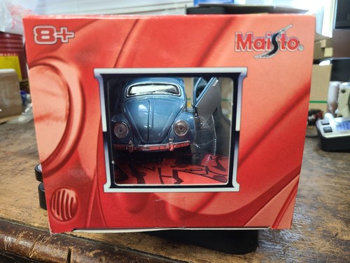 Volkswagen Beetle 2006 Maisto Bugz Rides 1/24 coche fundido a presión nuevo en caja - Imagen 5 de 6