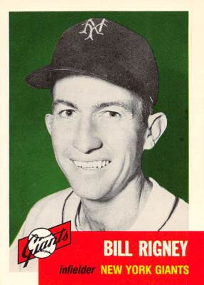 1991 Topps Archives #328 Bill Rigney 1953 New York Giants | eBay