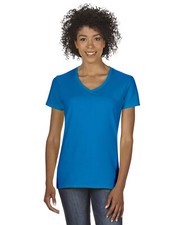 Gildan Women's Heavy Cotton V-Neck T-Shirt FREE SHIPPING