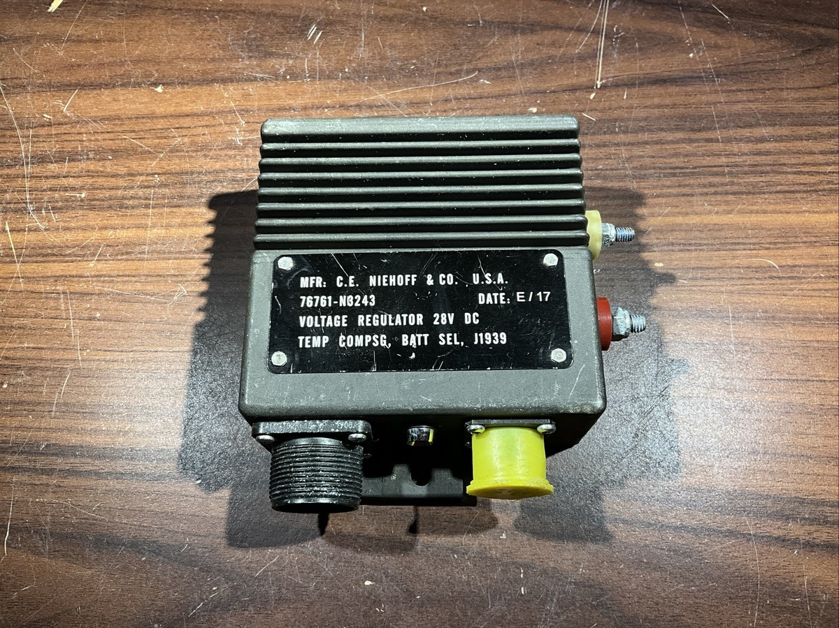 SoLa ② New C.E. Niehoff & Co J1939 Voltage Regulator 76761-N3243, 28V | eBay