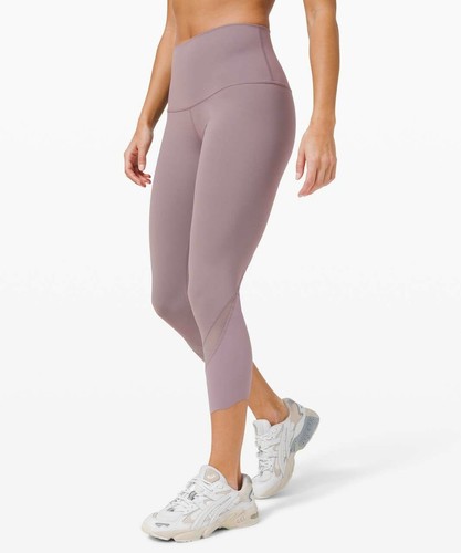 NEW LULULEMON Wunder Under HR Crop 23 