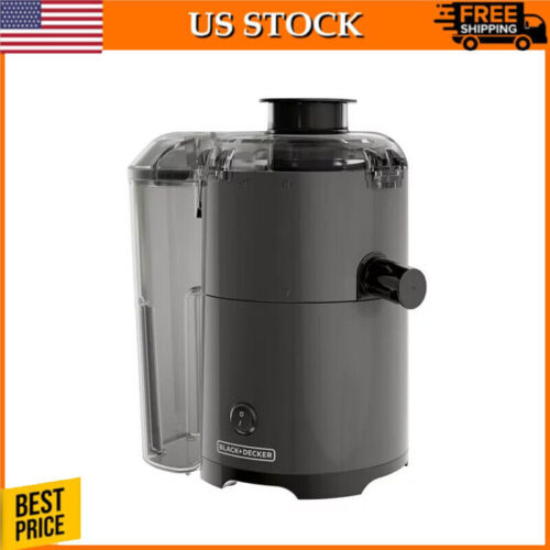 Quiet Fruit & Vegetable Juicer Non-Drip Spout Compact 400W Upright Juicer New