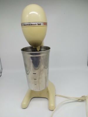 ビンテージハミルトンビーチScovill モデル　業務用ミルクシェイカー Hamilton Beach Scovill Drink Master Vintage Milkshake Mixer Model