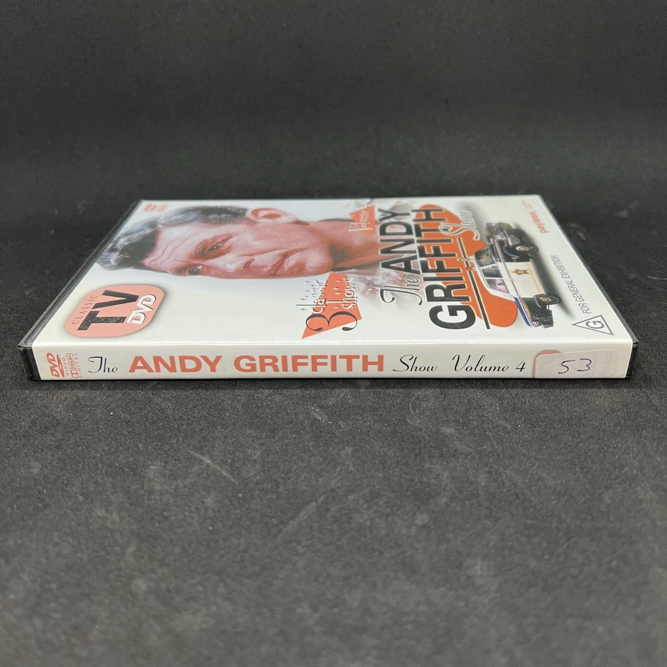 The Andy Griffith Show Volume 4 DVD Region ALL 3 Classic Shows - Image 3 of 4