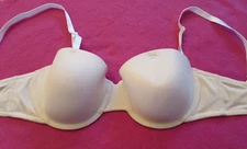 NEW Maidenform 7955 Underwire Seamless light Pad Strapless Tan Womens Bra 36D 