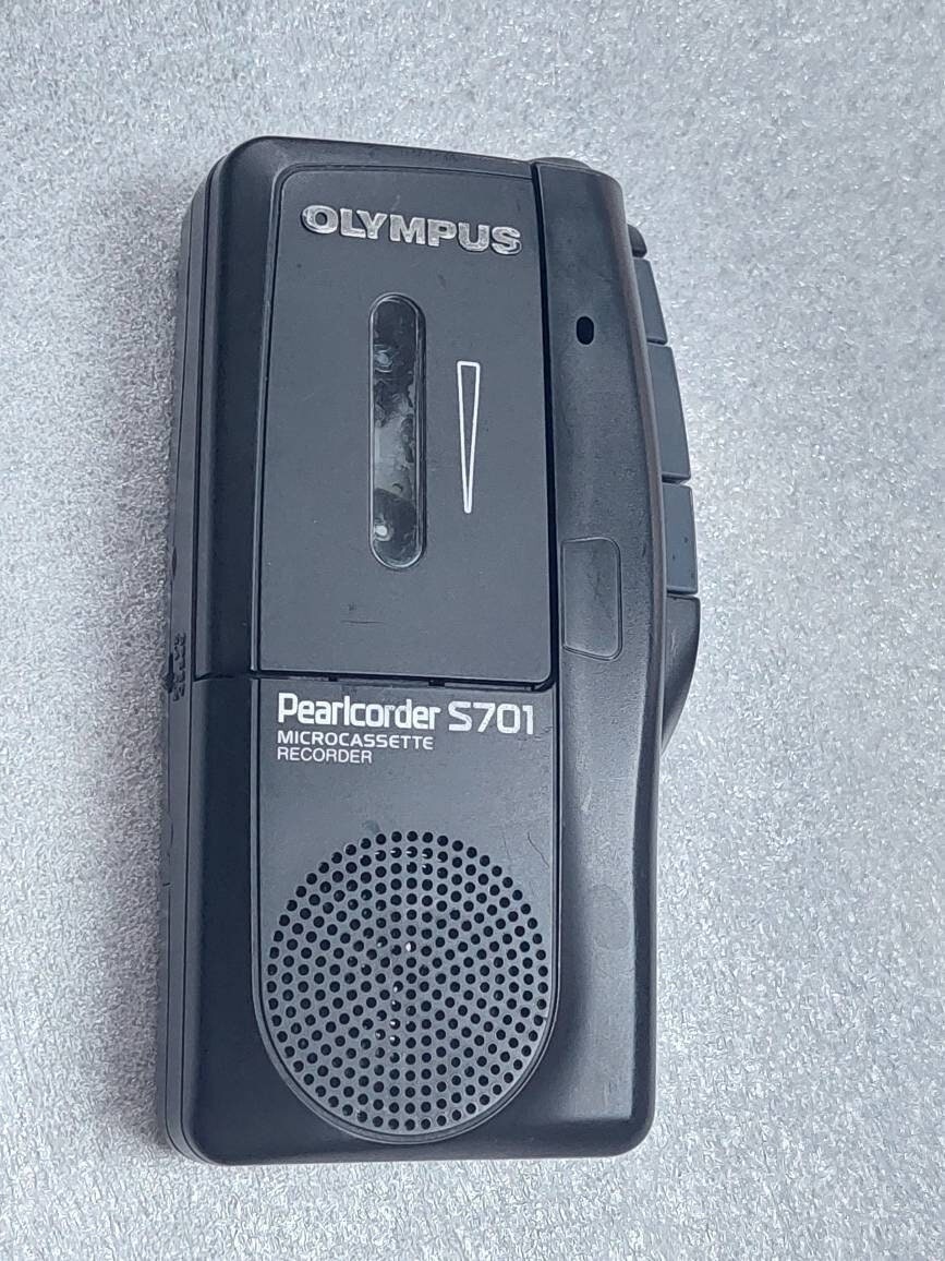 PEARLCORDER-S OLYMPUS製 Olympus Pearlcorder-S JIS UM-3 Portable Micro Cassette