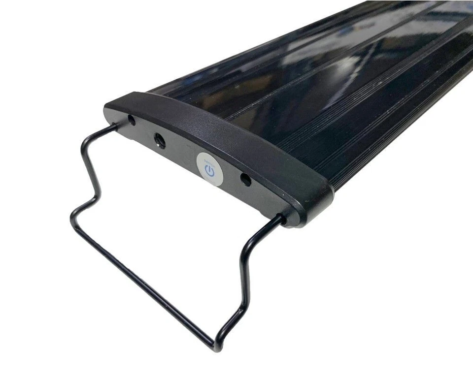 LAMPADA PLAFONIERA ACQUARIO 96 LED 120CM 120-140CM LUCE BIANCA BLU PESCI PIANTE - Immagine 4 di 4