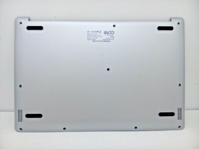 Silver EVOO Ultra Thin EV-C-116-1 Laptop 11.6'' Bottom Case Base w/ Rubbers / 12